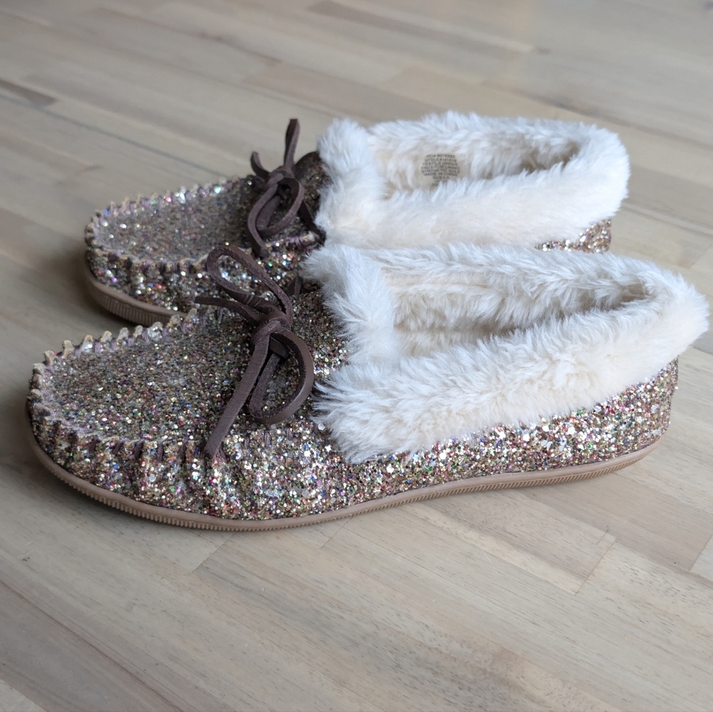 J.‎ Crew Sparkle Slippers Women's 8